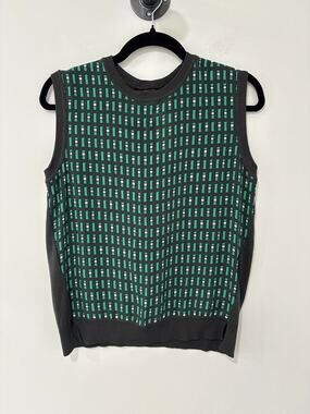 Max Mara Green Sweater Vest Size S
